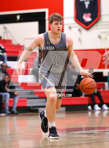 Thumbnail 2 in Bishop Montgomery vs. Westchester (Trevor Ariza Tip-off Classic) photogallery.