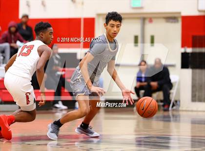 Thumbnail 1 in Bishop Montgomery vs. Westchester (Trevor Ariza Tip-off Classic) photogallery.