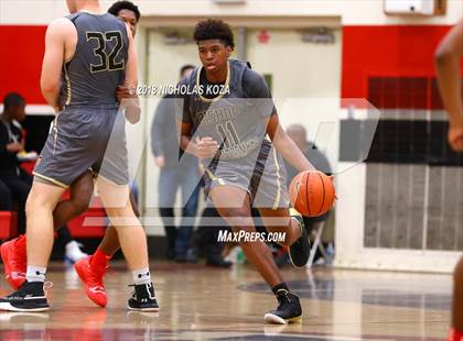Thumbnail 3 in Bishop Montgomery vs. Westchester (Trevor Ariza Tip-off Classic) photogallery.