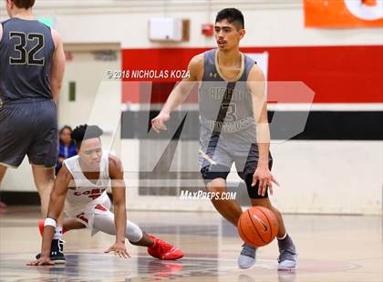 Thumbnail 3 in Bishop Montgomery vs. Westchester (Trevor Ariza Tip-off Classic) photogallery.