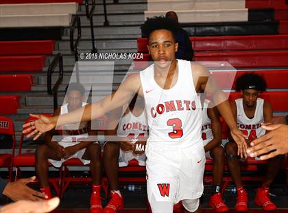 Thumbnail 1 in Bishop Montgomery vs. Westchester (Trevor Ariza Tip-off Classic) photogallery.