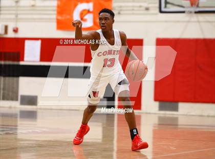 Thumbnail 2 in Bishop Montgomery vs. Westchester (Trevor Ariza Tip-off Classic) photogallery.