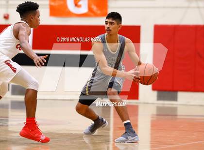 Thumbnail 2 in Bishop Montgomery vs. Westchester (Trevor Ariza Tip-off Classic) photogallery.