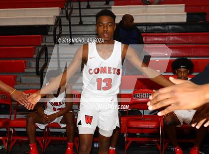 Thumbnail 3 in Bishop Montgomery vs. Westchester (Trevor Ariza Tip-off Classic) photogallery.