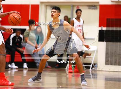 Thumbnail 1 in Bishop Montgomery vs. Westchester (Trevor Ariza Tip-off Classic) photogallery.