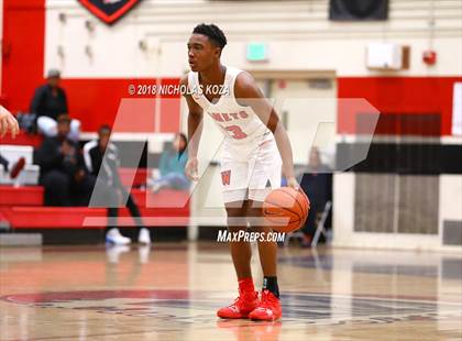 Thumbnail 1 in Bishop Montgomery vs. Westchester (Trevor Ariza Tip-off Classic) photogallery.