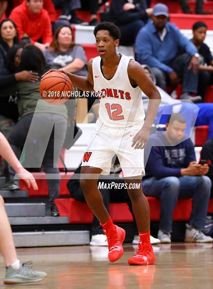 Thumbnail 1 in Bishop Montgomery vs. Westchester (Trevor Ariza Tip-off Classic) photogallery.