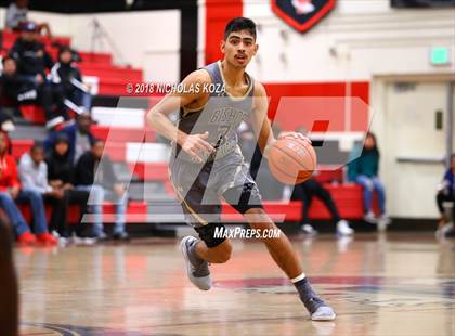 Thumbnail 3 in Bishop Montgomery vs. Westchester (Trevor Ariza Tip-off Classic) photogallery.