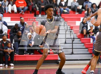 Thumbnail 3 in Bishop Montgomery vs. Westchester (Trevor Ariza Tip-off Classic) photogallery.