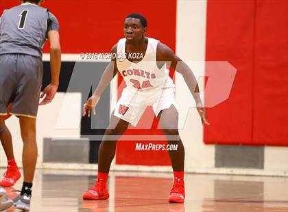 Thumbnail 1 in Bishop Montgomery vs. Westchester (Trevor Ariza Tip-off Classic) photogallery.