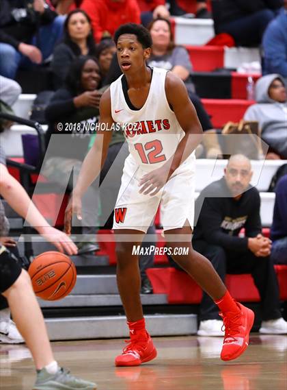 Thumbnail 2 in Bishop Montgomery vs. Westchester (Trevor Ariza Tip-off Classic) photogallery.