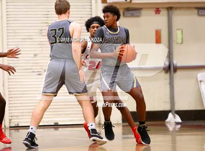 Thumbnail 1 in Bishop Montgomery vs. Westchester (Trevor Ariza Tip-off Classic) photogallery.