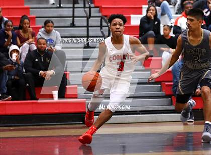 Thumbnail 1 in Bishop Montgomery vs. Westchester (Trevor Ariza Tip-off Classic) photogallery.