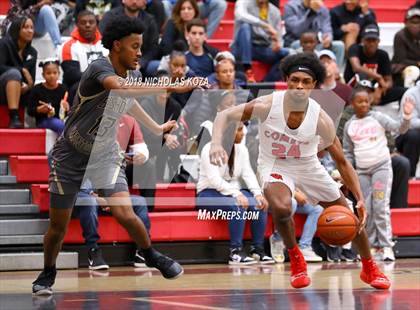 Thumbnail 3 in Bishop Montgomery vs. Westchester (Trevor Ariza Tip-off Classic) photogallery.