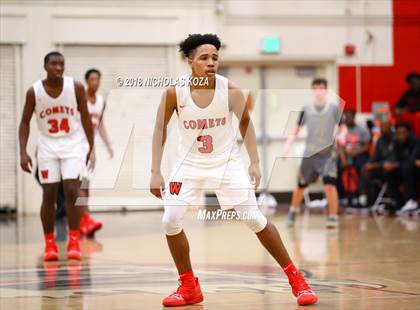 Thumbnail 3 in Bishop Montgomery vs. Westchester (Trevor Ariza Tip-off Classic) photogallery.