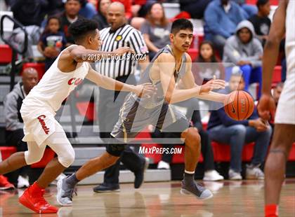 Thumbnail 3 in Bishop Montgomery vs. Westchester (Trevor Ariza Tip-off Classic) photogallery.