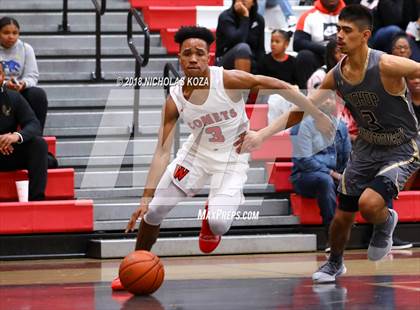 Thumbnail 3 in Bishop Montgomery vs. Westchester (Trevor Ariza Tip-off Classic) photogallery.