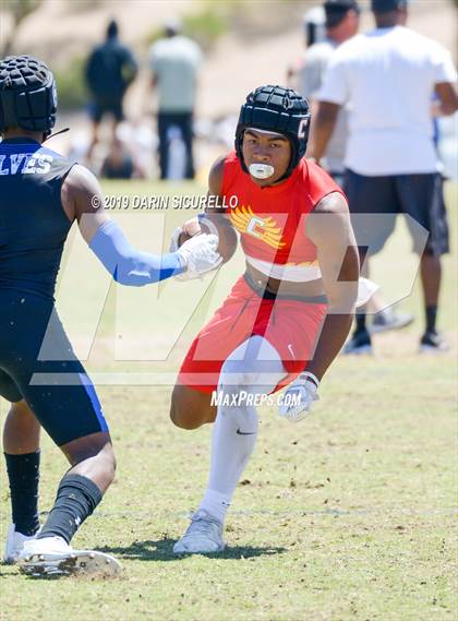 Thumbnail 3 in Chaparral vs. Chandler (Arizona GBAC 7-on-7 Tournament) photogallery.
