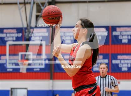 Thumbnail 3 in Oklahoma Christian vs Crossings Christian photogallery.