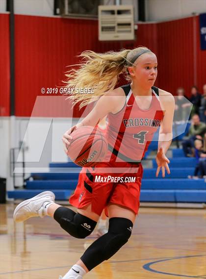 Thumbnail 2 in Oklahoma Christian vs Crossings Christian photogallery.