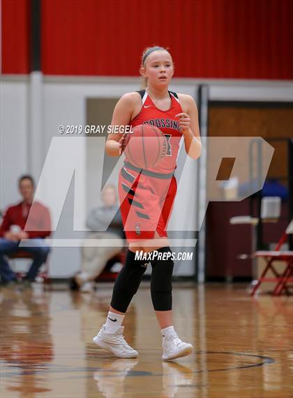 Thumbnail 2 in Oklahoma Christian vs Crossings Christian photogallery.