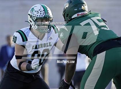 Thumbnail 2 in DeSoto vs Southlake Carroll (6A Div II Semifinal) photogallery.