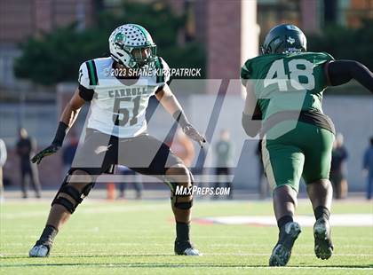 Thumbnail 1 in DeSoto vs Southlake Carroll (6A Div II Semifinal) photogallery.