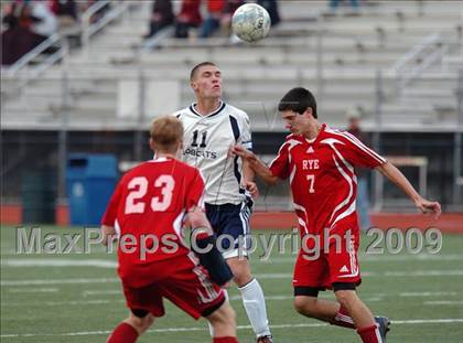 Thumbnail 2 in Rye @ Byram Hills (Section 1 Class A Semifinal) photogallery.