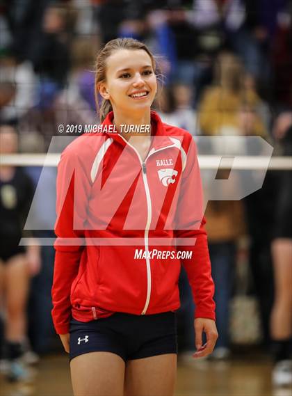 Thumbnail 1 in Kellogg vs Filer (3A State Tournament) photogallery.