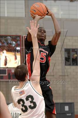 Thumbnail 1 in Westchester vs. De La Salle (Nike Extravaganza) photogallery.
