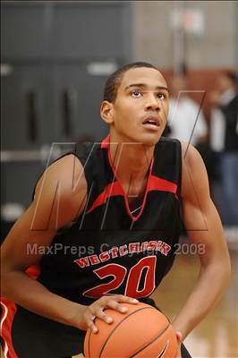 Thumbnail 1 in Westchester vs. De La Salle (Nike Extravaganza) photogallery.