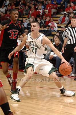Thumbnail 1 in Westchester vs. De La Salle (Nike Extravaganza) photogallery.