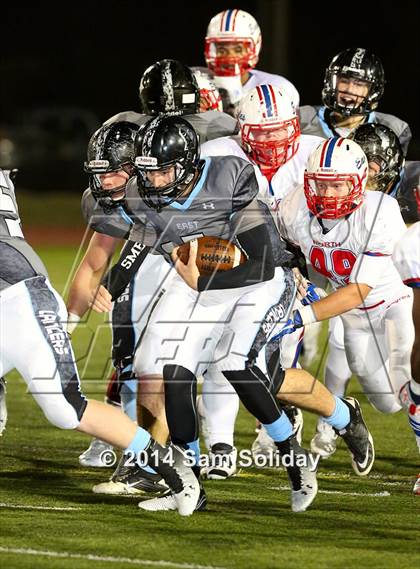 Thumbnail 1 in East vs. Olathe North (KSHSAA Class 6A Playoff) photogallery.