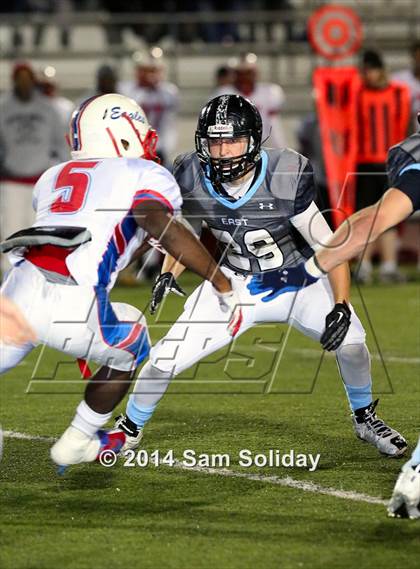 Thumbnail 2 in East vs. Olathe North (KSHSAA Class 6A Playoff) photogallery.