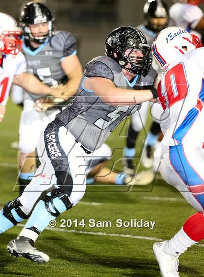 Thumbnail 2 in East vs. Olathe North (KSHSAA Class 6A Playoff) photogallery.