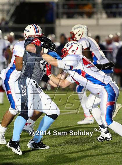 Thumbnail 1 in East vs. Olathe North (KSHSAA Class 6A Playoff) photogallery.
