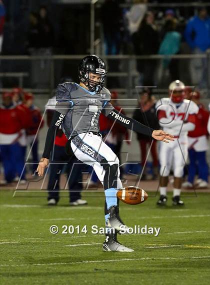 Thumbnail 1 in East vs. Olathe North (KSHSAA Class 6A Playoff) photogallery.
