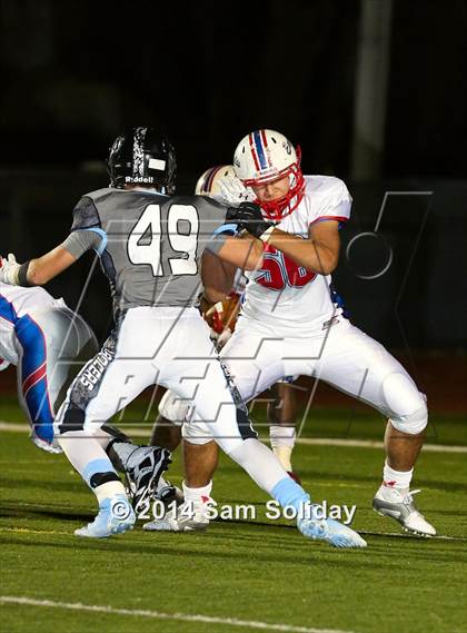 Thumbnail 2 in East vs. Olathe North (KSHSAA Class 6A Playoff) photogallery.