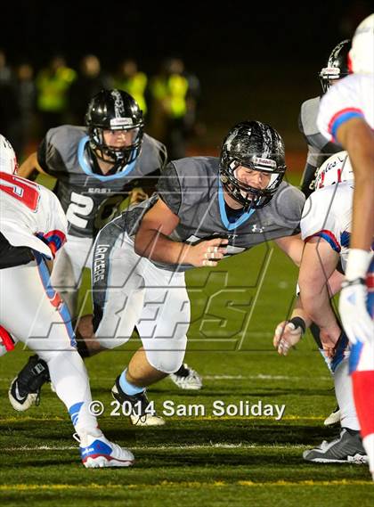Thumbnail 2 in East vs. Olathe North (KSHSAA Class 6A Playoff) photogallery.