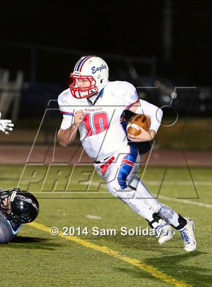 Thumbnail 3 in East vs. Olathe North (KSHSAA Class 6A Playoff) photogallery.