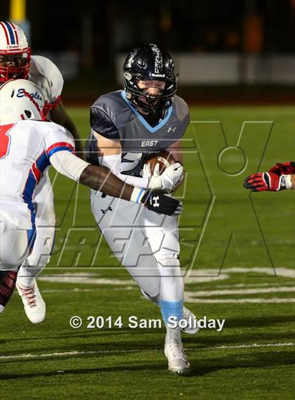 Thumbnail 2 in East vs. Olathe North (KSHSAA Class 6A Playoff) photogallery.