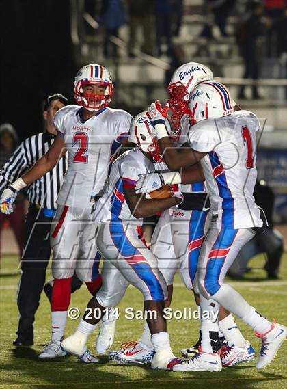 Thumbnail 2 in East vs. Olathe North (KSHSAA Class 6A Playoff) photogallery.