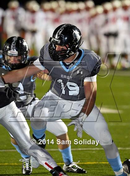 Thumbnail 3 in East vs. Olathe North (KSHSAA Class 6A Playoff) photogallery.