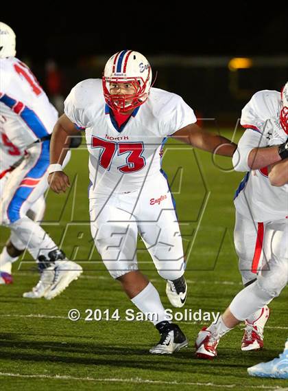 Thumbnail 3 in East vs. Olathe North (KSHSAA Class 6A Playoff) photogallery.