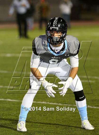 Thumbnail 3 in East vs. Olathe North (KSHSAA Class 6A Playoff) photogallery.