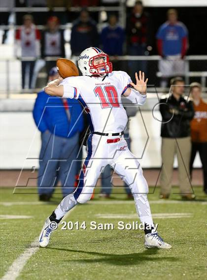 Thumbnail 2 in East vs. Olathe North (KSHSAA Class 6A Playoff) photogallery.