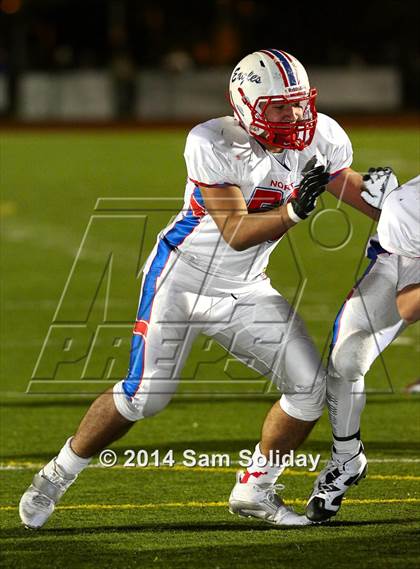 Thumbnail 2 in East vs. Olathe North (KSHSAA Class 6A Playoff) photogallery.