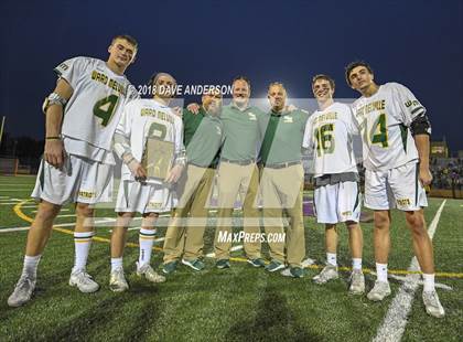 Thumbnail 2 in Half Hollow Hills East vs. Ward Melville (Section XI Class A Final) photogallery.