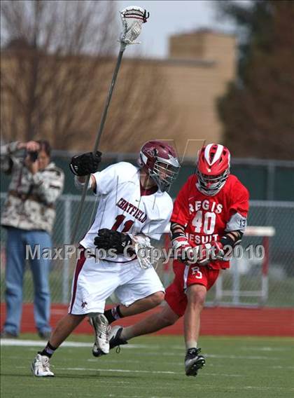 Thumbnail 3 in Chatfield vs. Regis Jesuit (State Quarterfinal) photogallery.