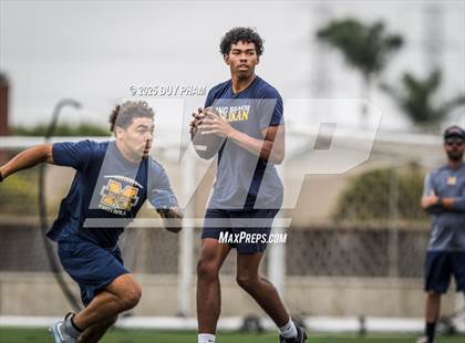 Thumbnail 1 in Millikan VS Corona Del Mar (Battle at the Beach 7on7) photogallery.
